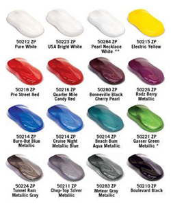 Auto Refinish Panel Swatch